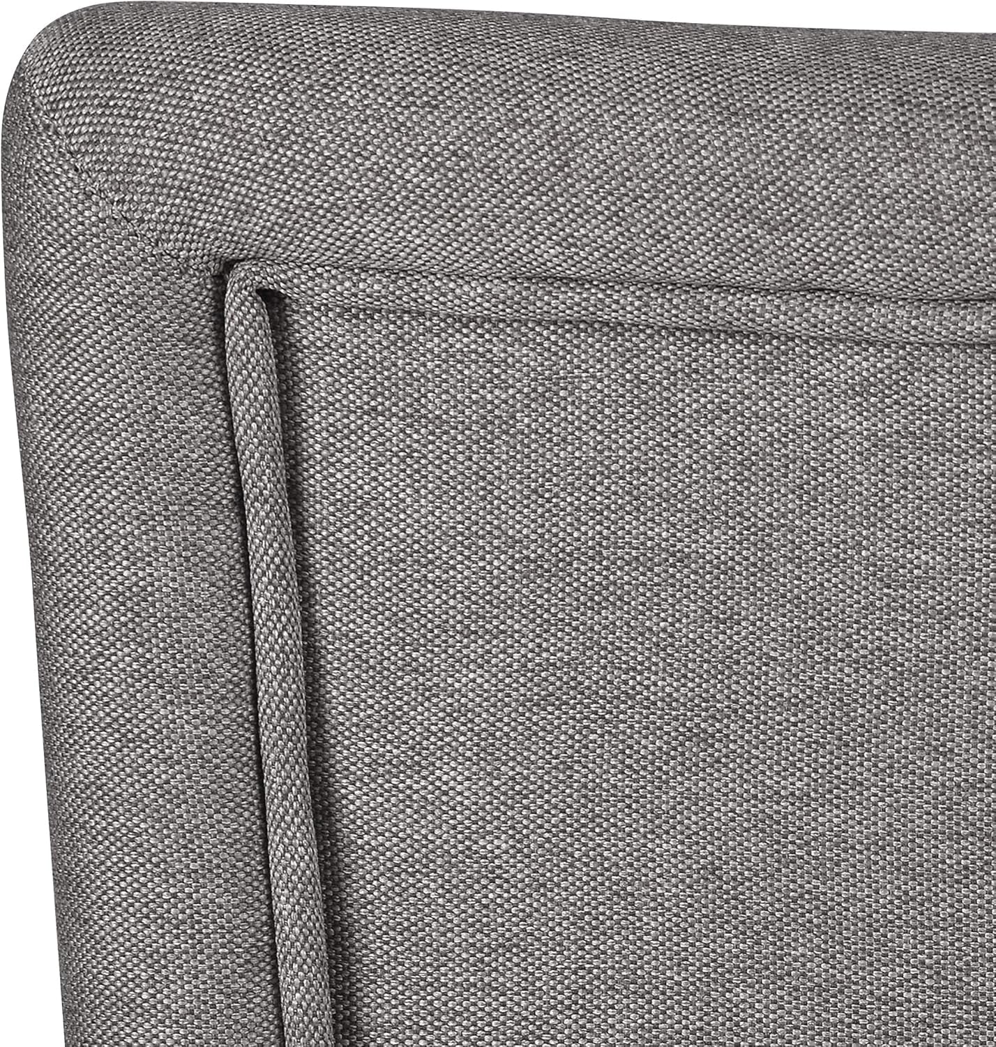 Parsons Classic Upholstered Dining Chair Gray Fabric