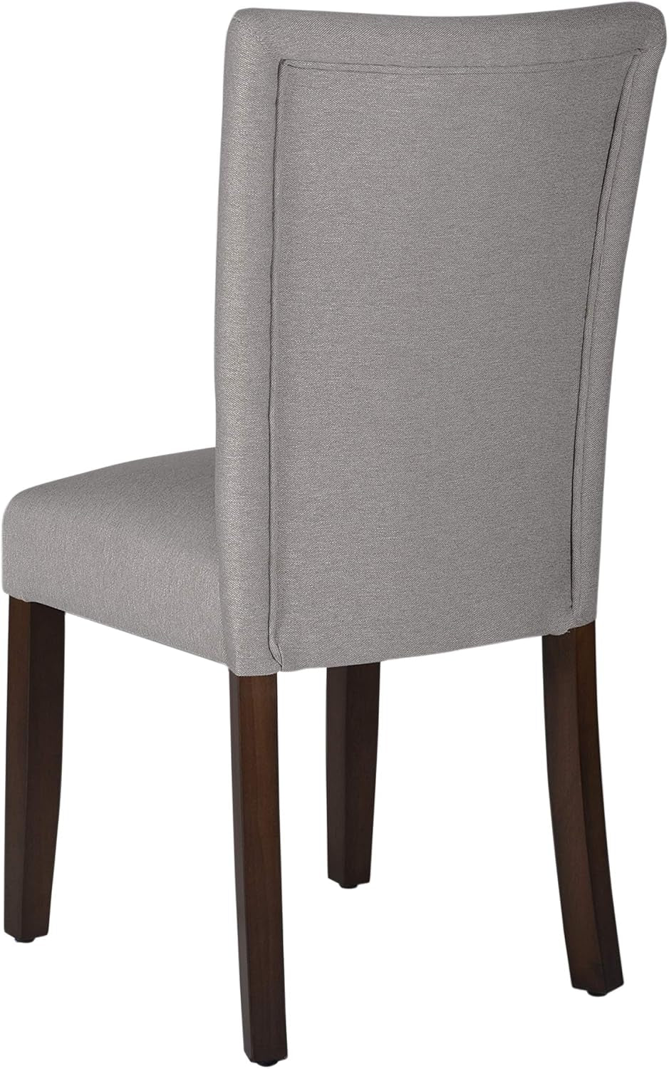 Parsons Classic Upholstered Dining Chair Gray Fabric