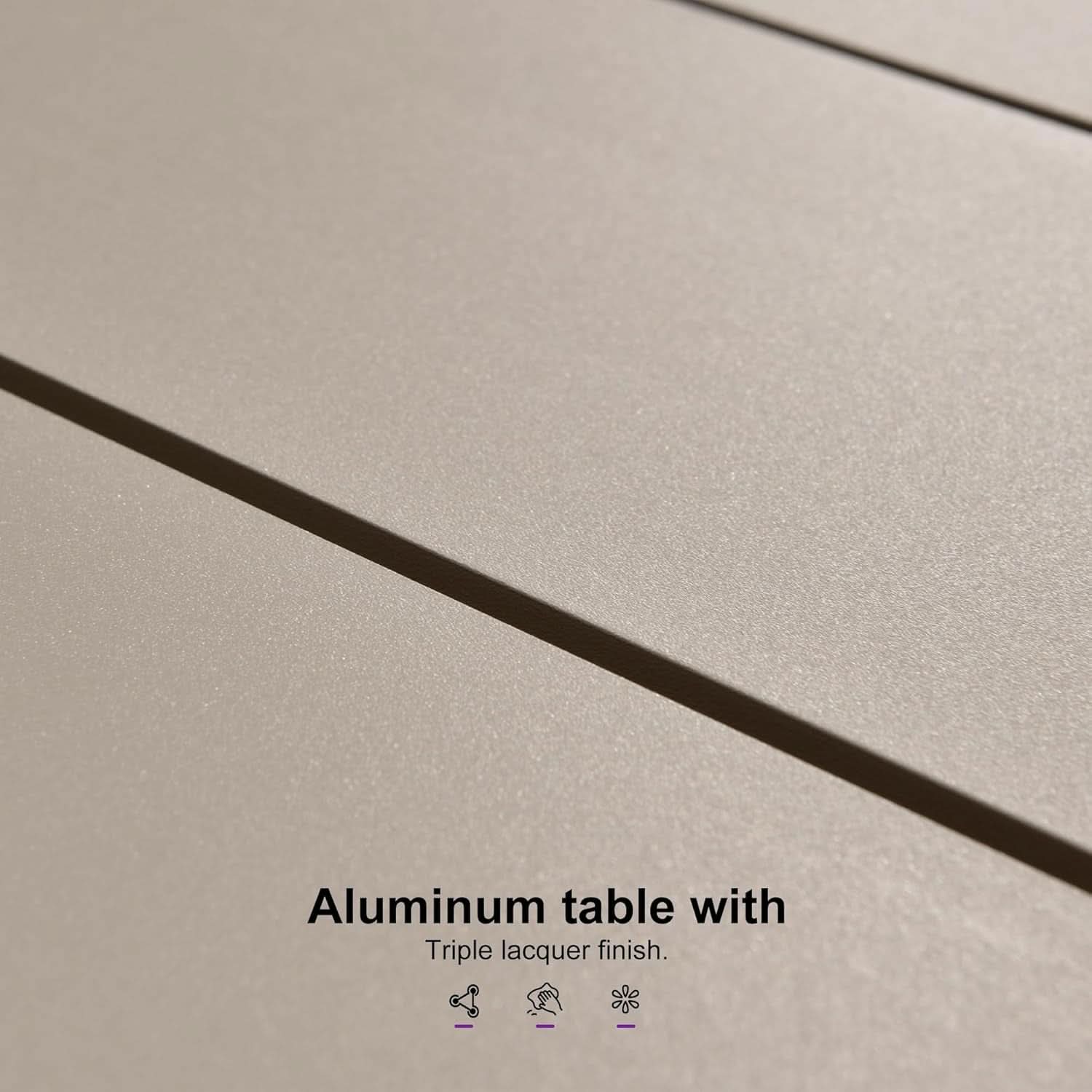 Patio Dining Set For 10 All-Weather Wicker Aluminum Table