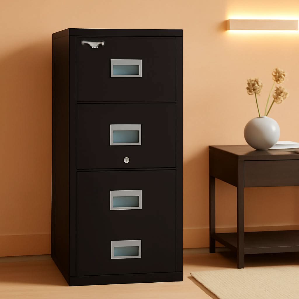 Patriot Vertical 4 Drawer Fire Rated File Cabinet USA Made
