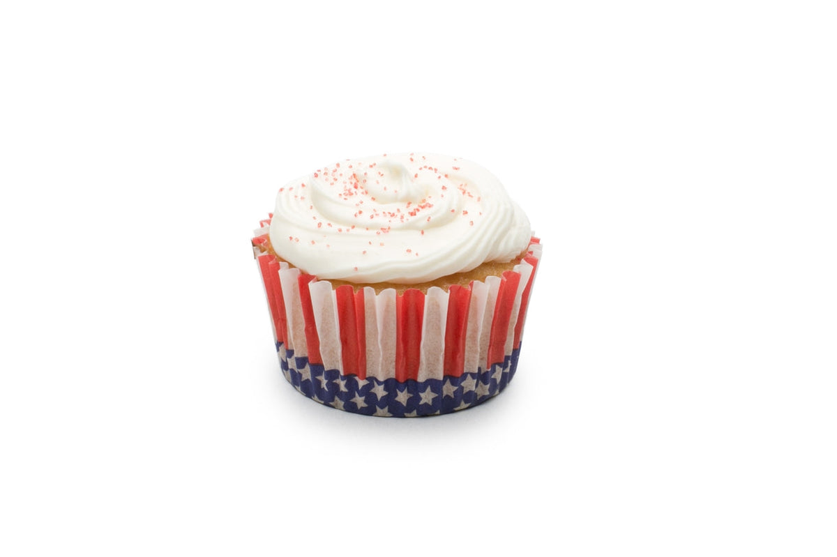 Patriotic Cupcake Liners - 50 Count