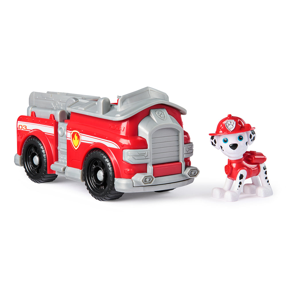 Paw Patrol Rescue Vehicle and Character - Marshall and Fire Engine