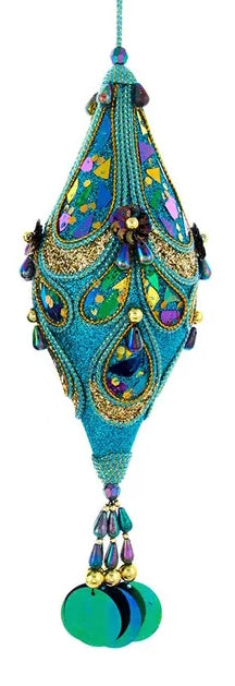 Peacock Finial-Shaped Ornament