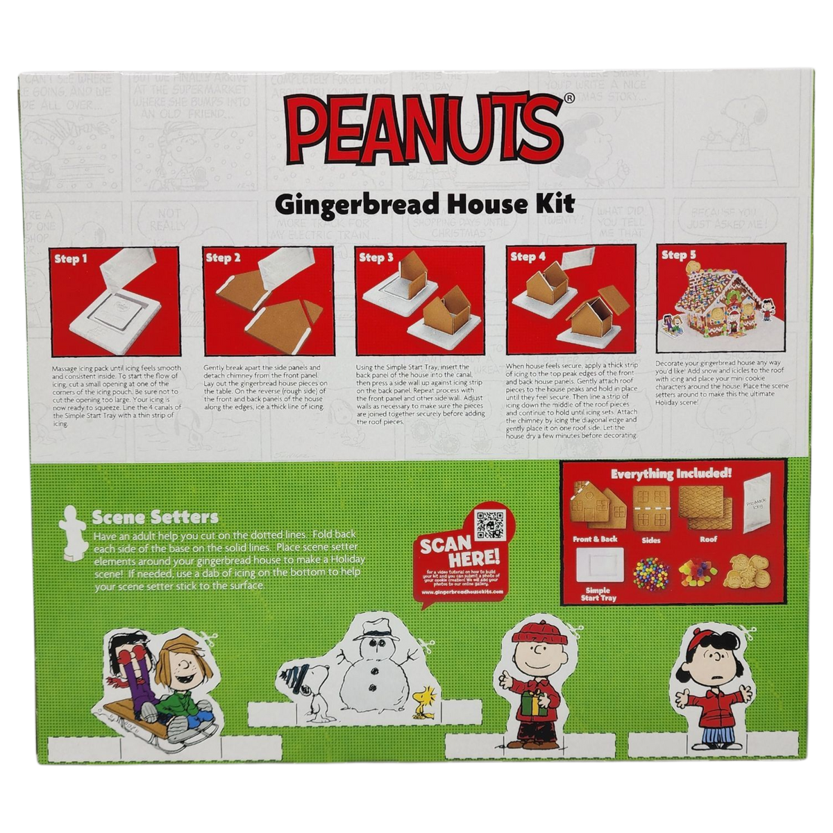 Peanuts Gingerbread House Kit