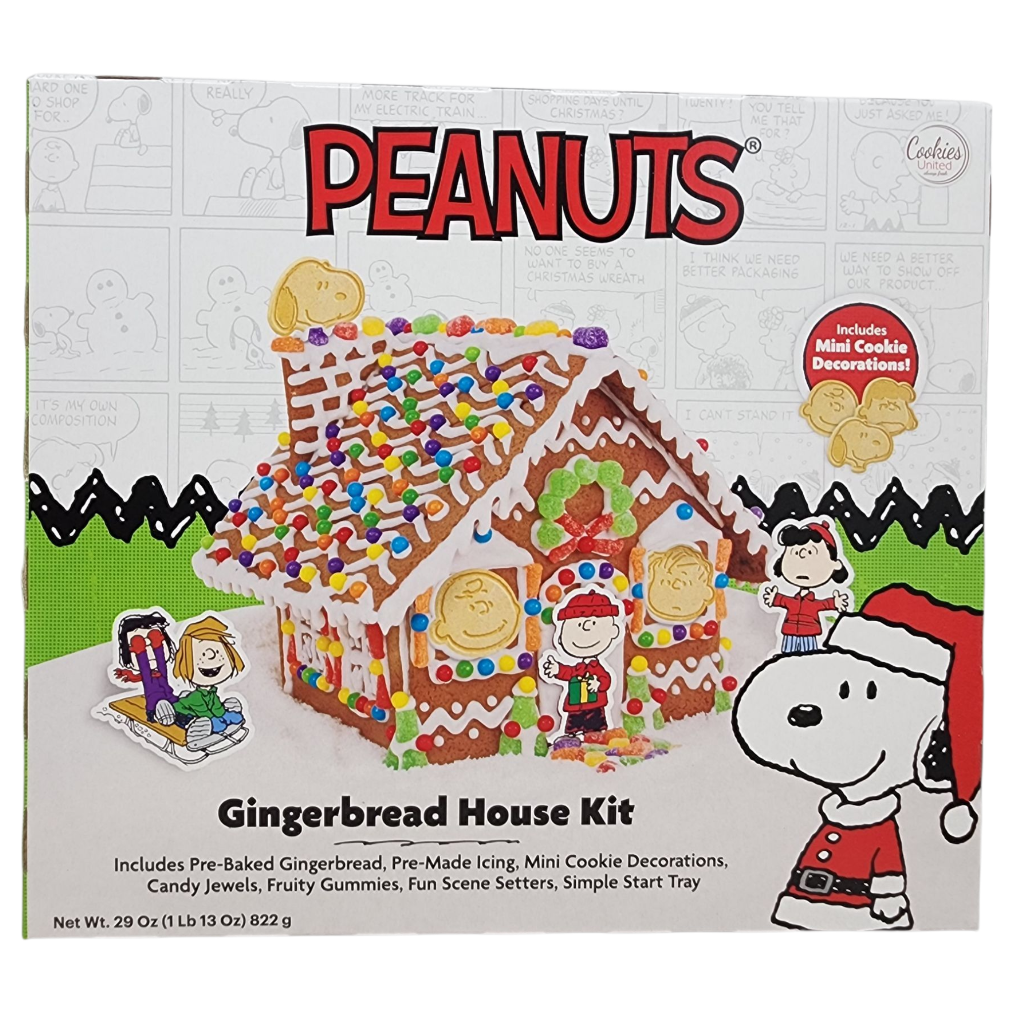 Peanuts Gingerbread House Kit