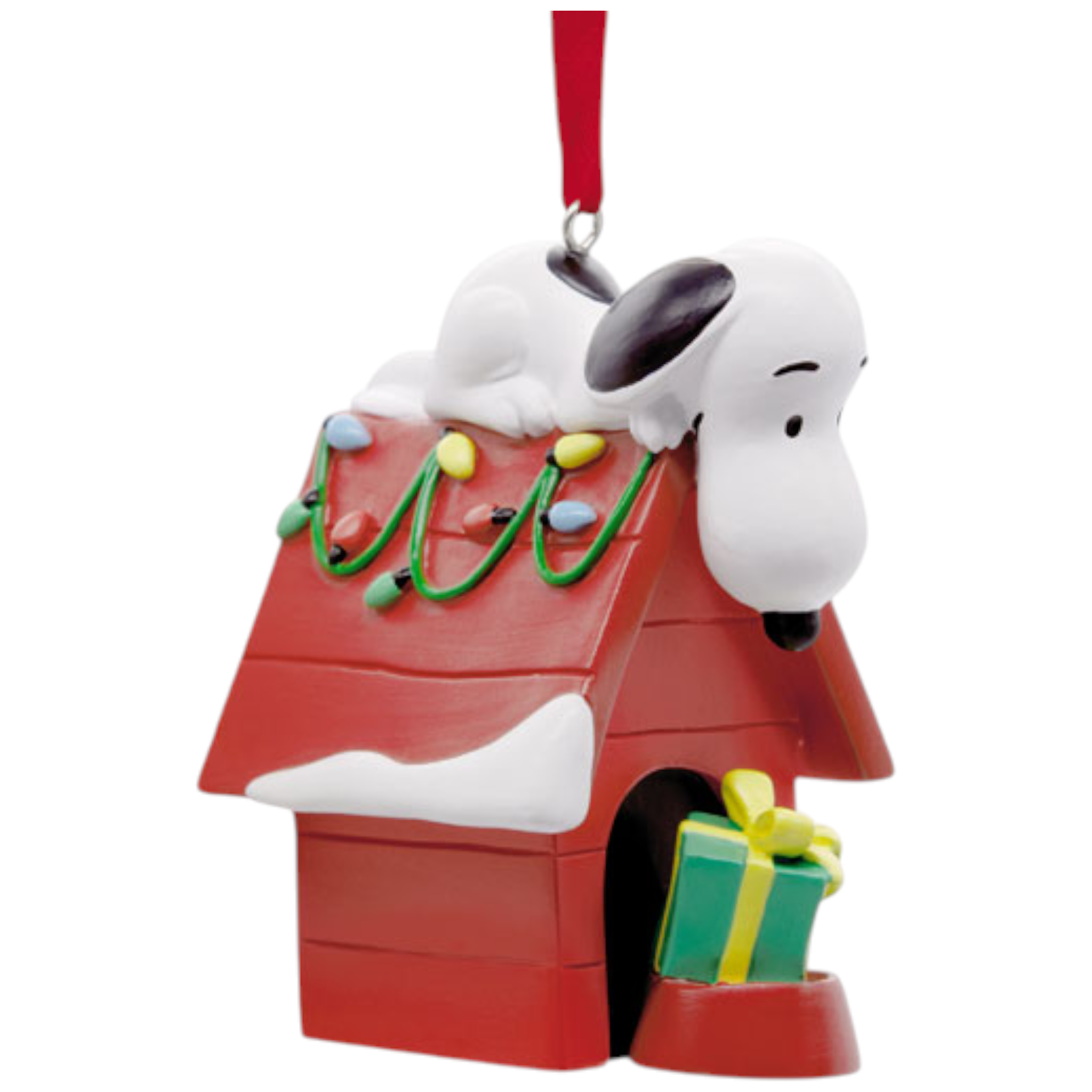 Peanuts® Snoopy on Doghouse with Lights Ornament