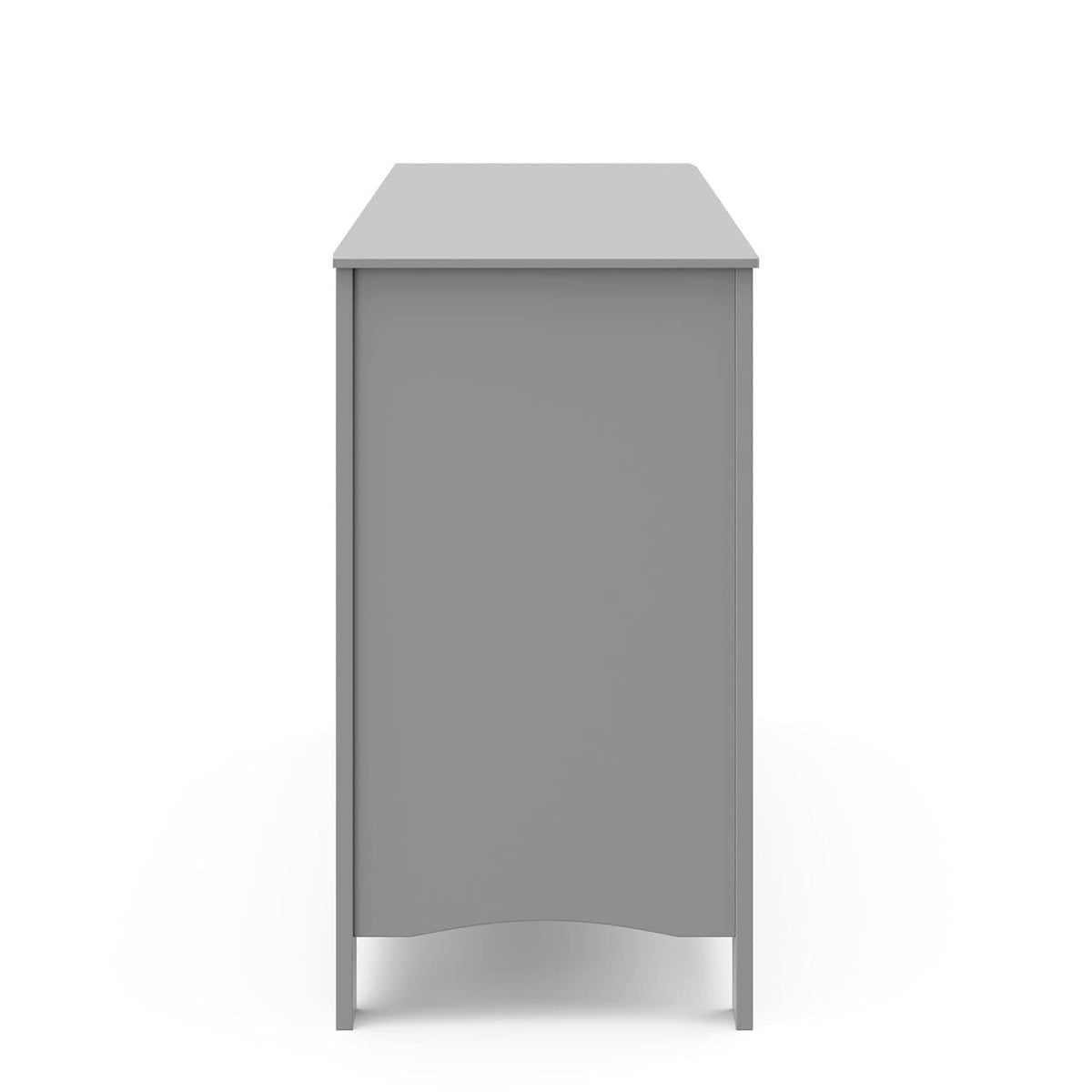 Pebble Gray 6 Drawer Double Dresser For Nursery And Kids