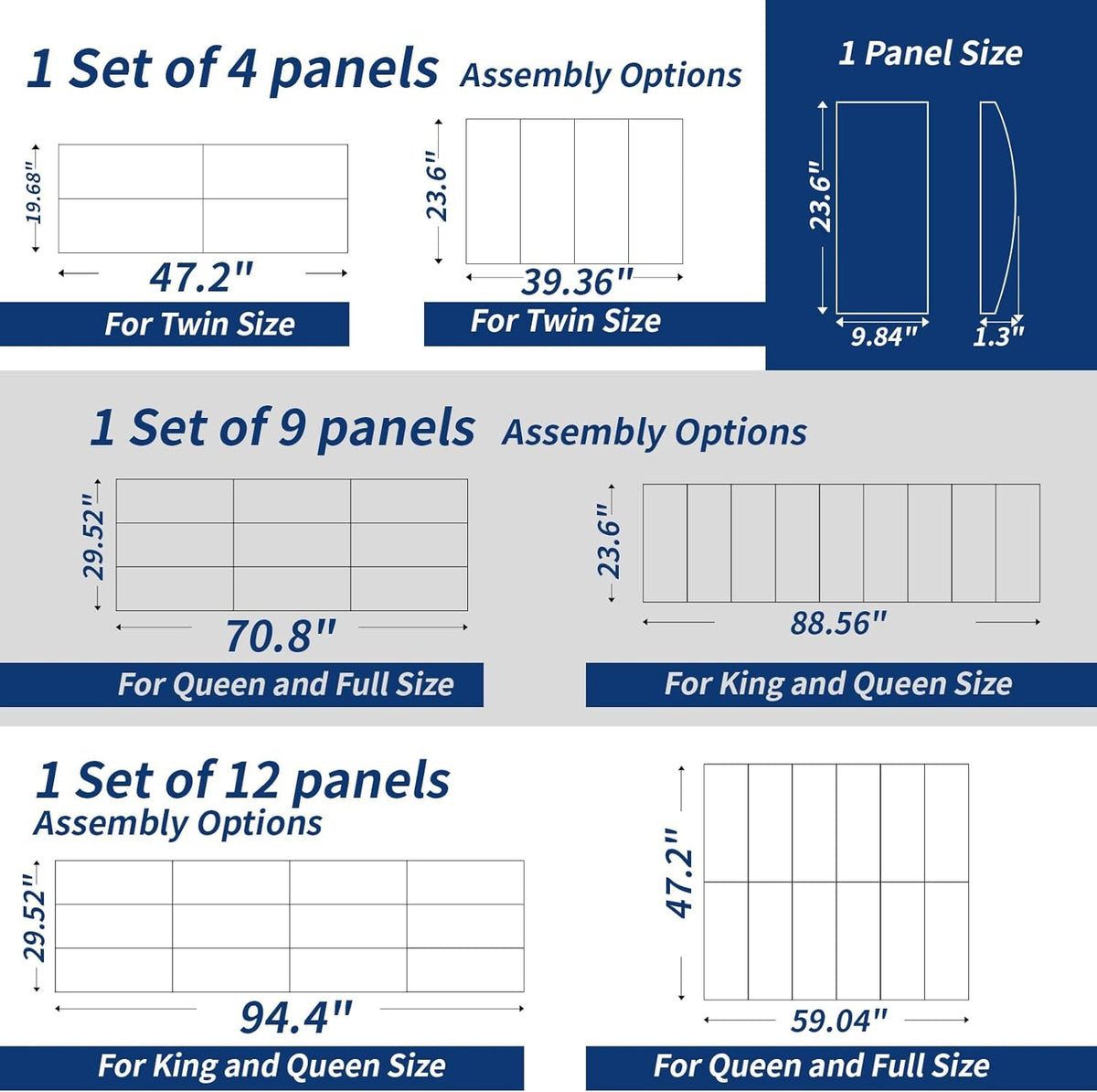 Peel And Stick Velvet Headboard Panels For Soundproofing