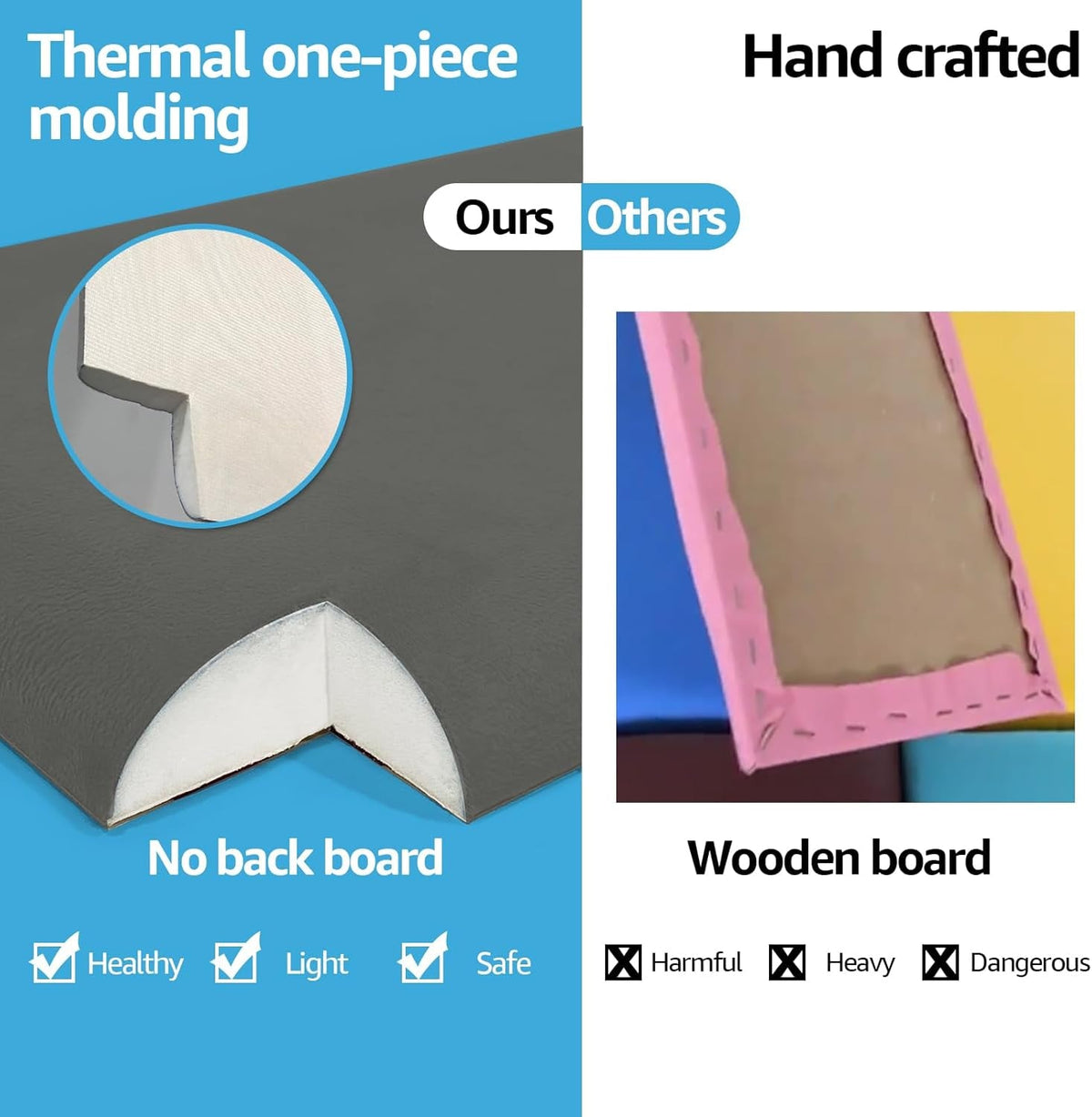 Peel And Stick Velvet Headboard Panels For Soundproofing