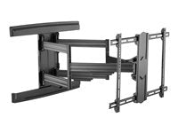 Peerless-AV Paramount PA775 Wall Mount for Display, OLED TV, TV - Black - 1 Display(s)