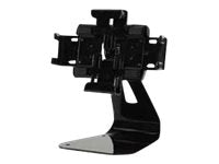 Peerless Universal Tablet Cradle PTM400 - Mounting kit - for tablet - polyester - black powder coat - wall-mountable,
