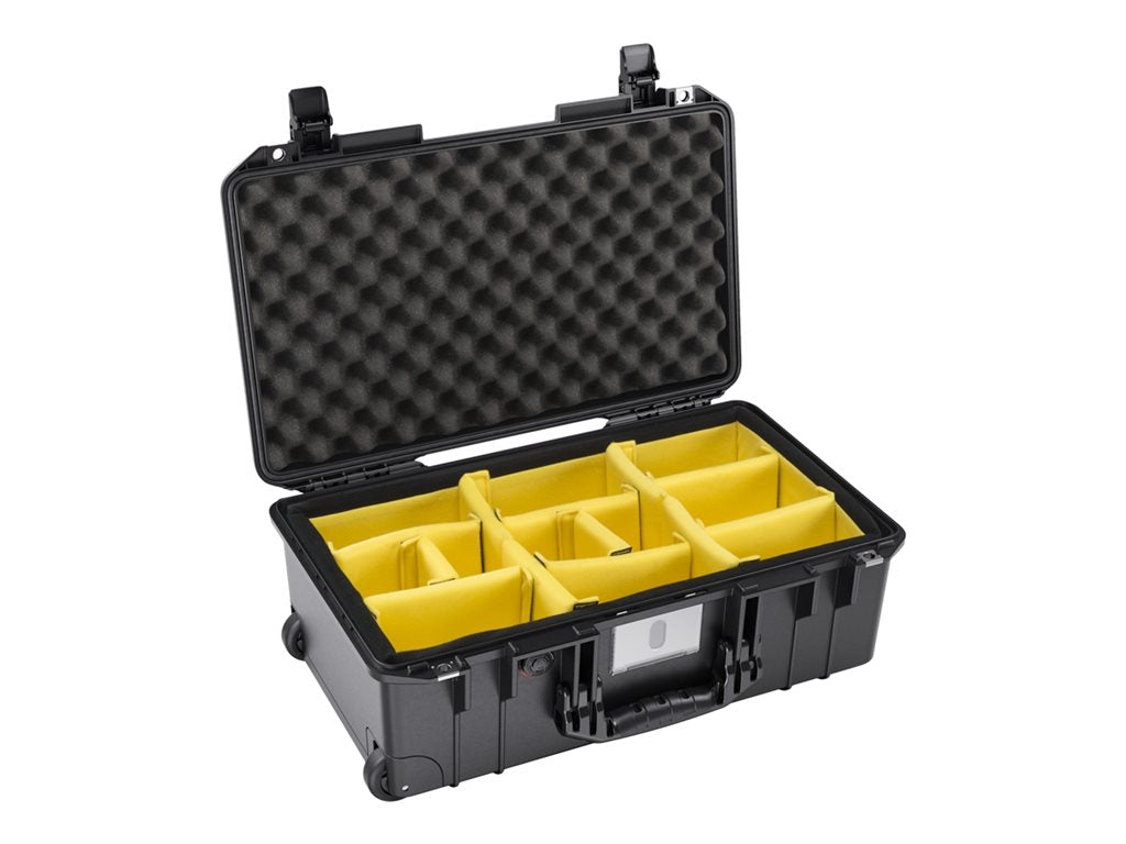 Pelican Air 1535 With Padded Dividers - Hard case - ABS plastic, polypropylene, HPX polymer - black 015350-0042-110