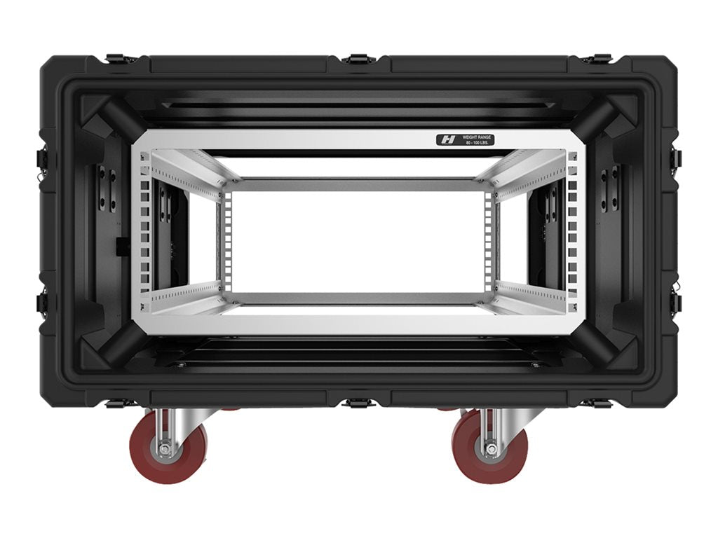 Pelican Classic-V Series 4U - Rack case for rack mountable hardware - aluminum, steel, black oxide coated stainless