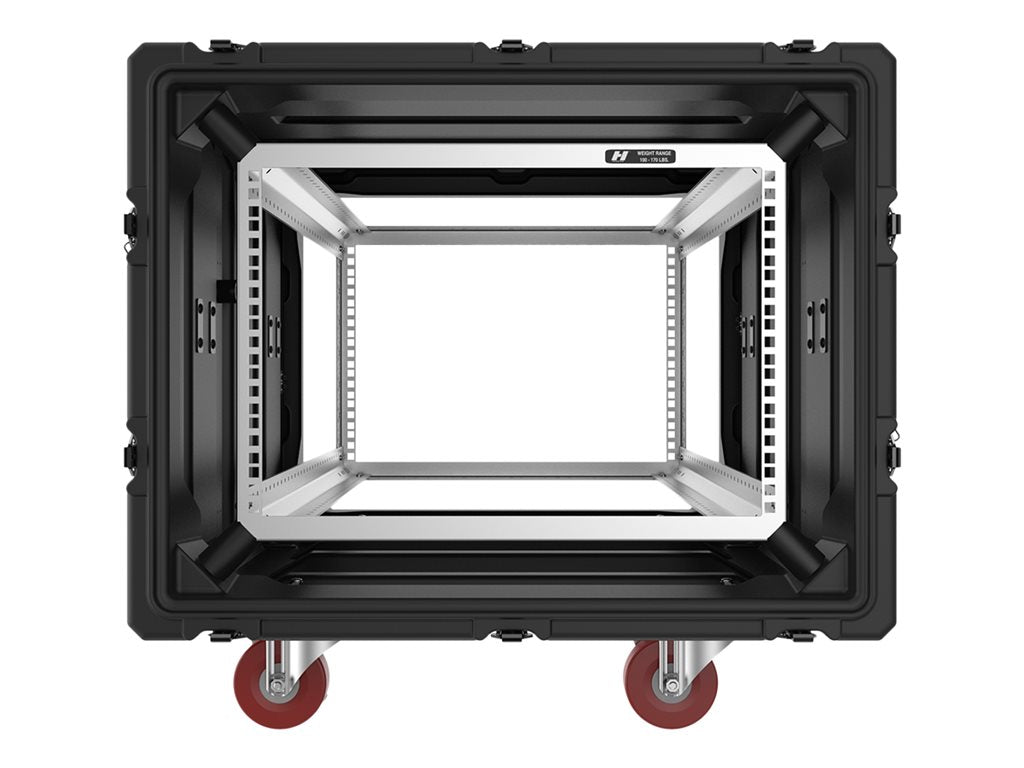 Pelican Classic-V Series - Hard case for rack mountable hardware - 7U - aluminum, coated steel, RotoMolded polyethylene