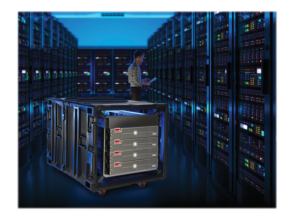 Pelican Classic-V Series - Hard case for rack mountable hardware - 7U - aluminum, coated steel, RotoMolded polyethylene