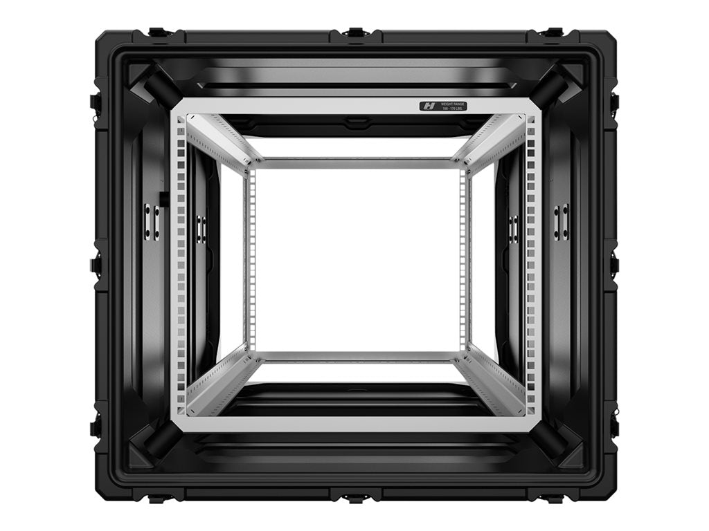 Pelican Classic-V Series - Hard case for rack mountable hardware - 9U - stainless steel, aluminum, steel, RotoMolded