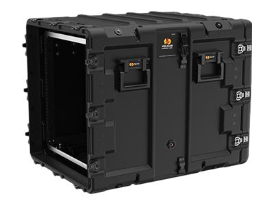 Pelican Super-V Series - Rack case for electronic equipment - 11U - stainless steel, aluminum, nickel, RotoMolded