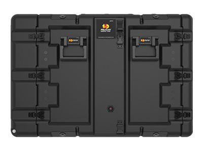 Pelican Super-V Series - Rack case for electronic equipment - 11U - stainless steel, aluminum, nickel, RotoMolded