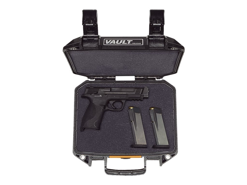 Pelican Vault V100 - Weapon case - rugged - polyethylene, polymer - black