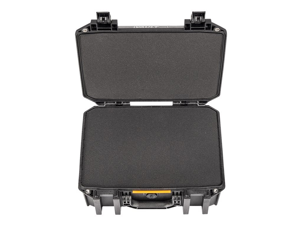 Pelican Vault V300 Large - Weapon case - rugged - stainless steel, ABS plastic, polyethylene, polymer - black VCV300-0020-BLK