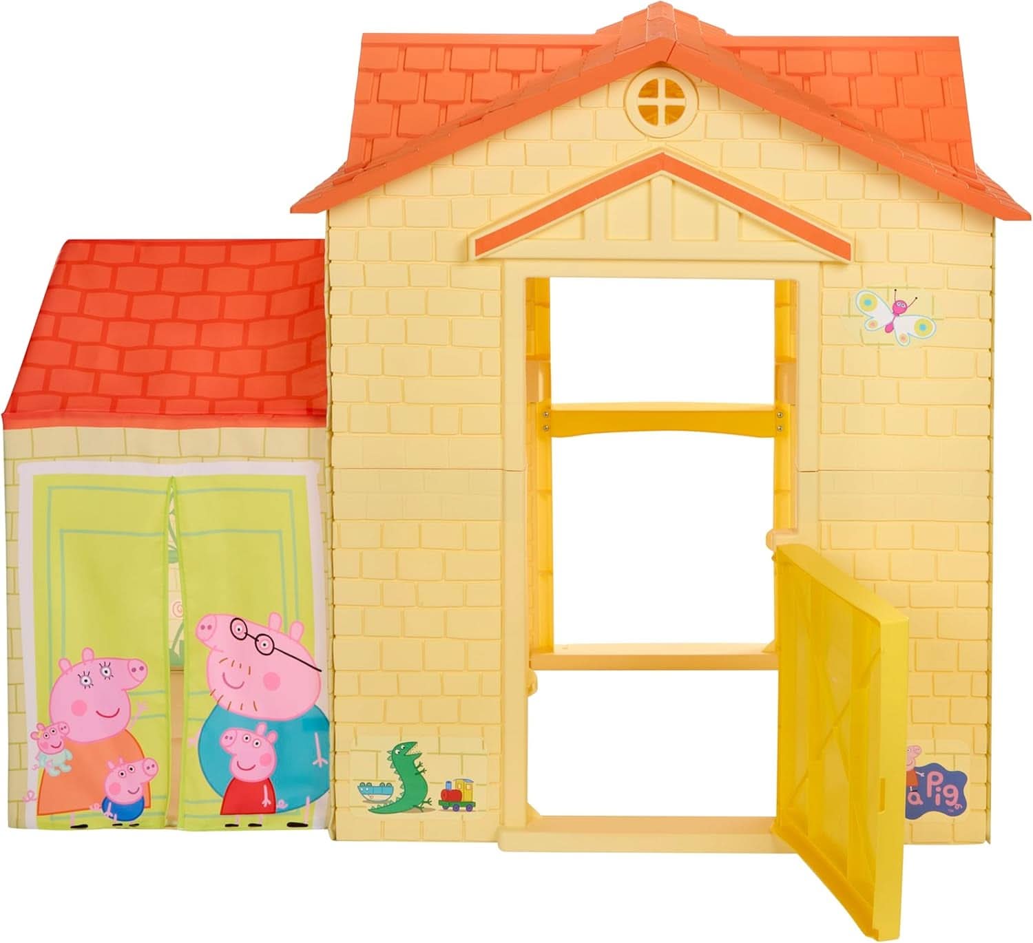 Peppa Pig Multipurpose Playhouse Outdoor Doors Tunnel