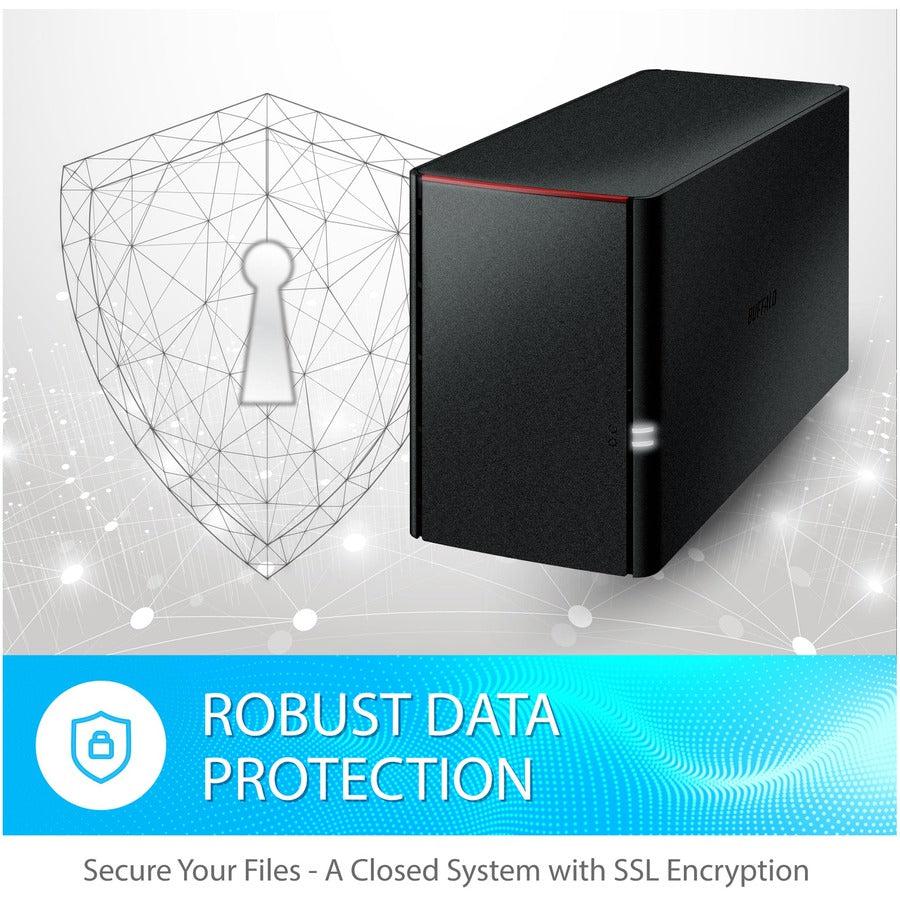 Personal Cloud NAS - Buffalo LinkStation 220 12TB RAID | Buffalo LS220D1202