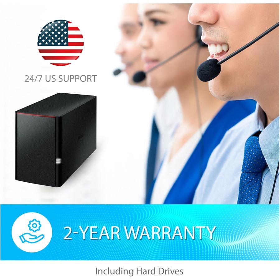 Personal Cloud NAS - Buffalo LinkStation 220 12TB RAID | Buffalo LS220D1202