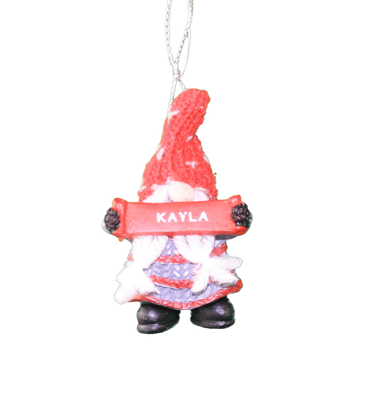 Personalized Gnome Ornament (Letters J-P) - Luke