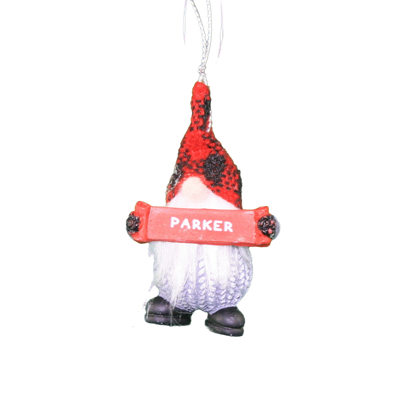 Personalized Gnome Ornament (Letters J-P) - Luke