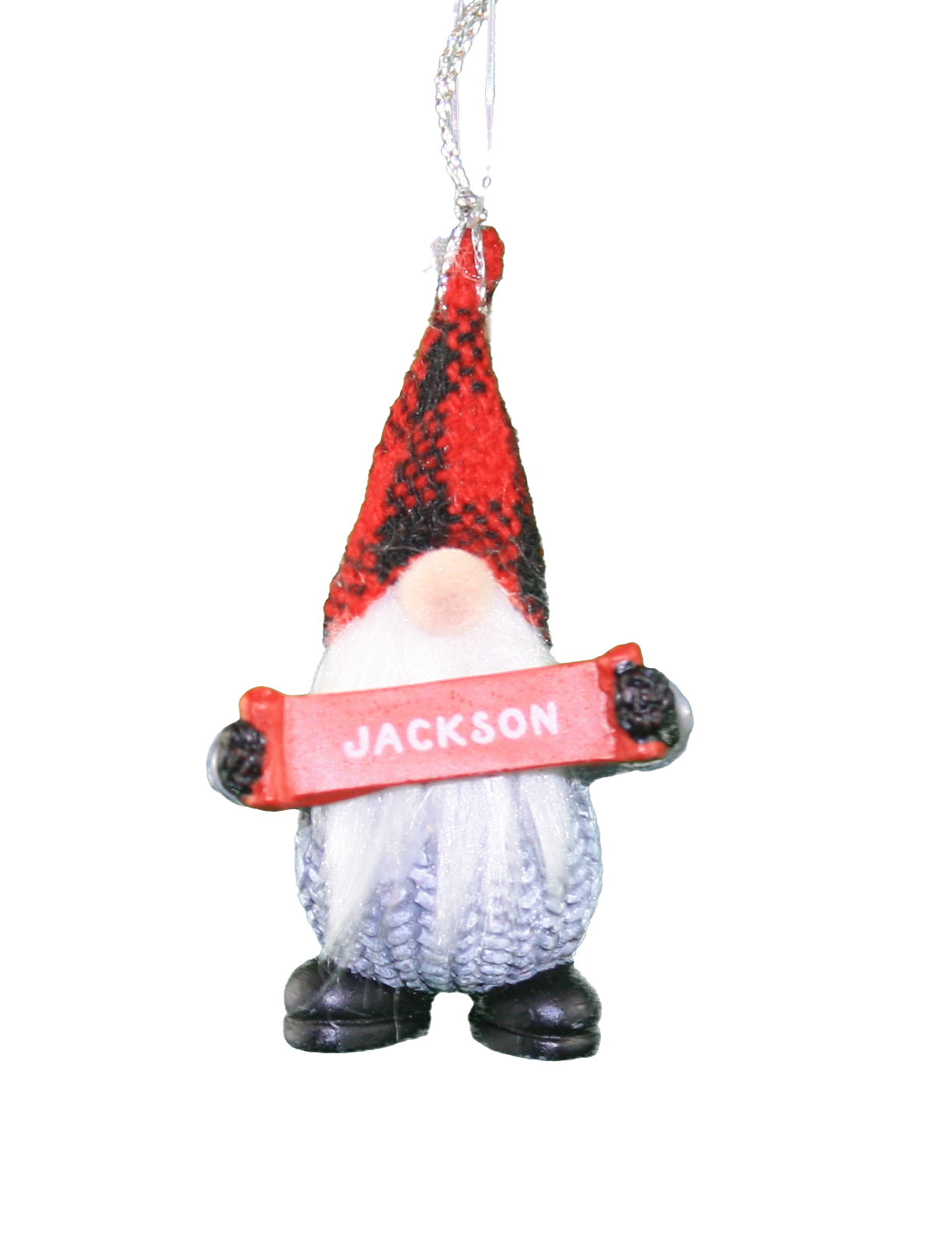 Personalized Gnome Ornament (Letters J-P) - Luke