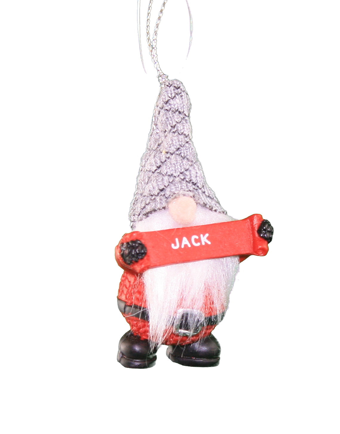 Personalized Gnome Ornament (Letters J-P) - Luke