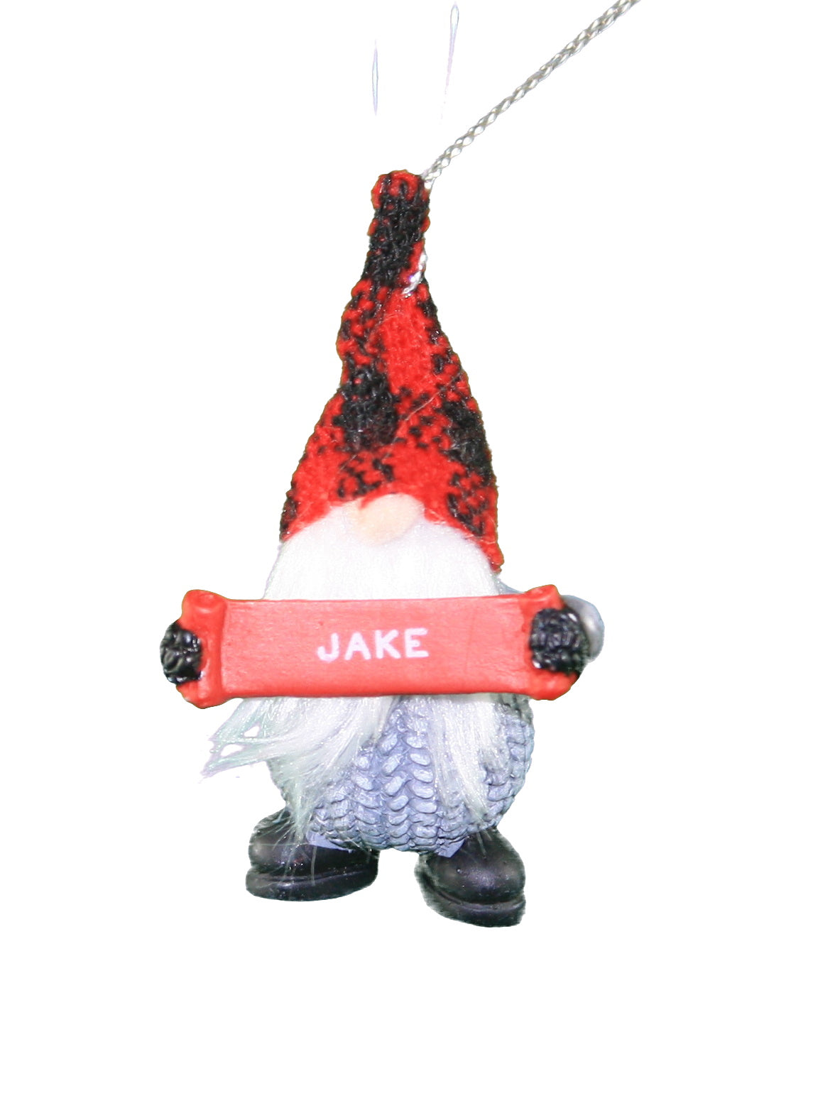 Personalized Gnome Ornament (Letters J-P) - Luke