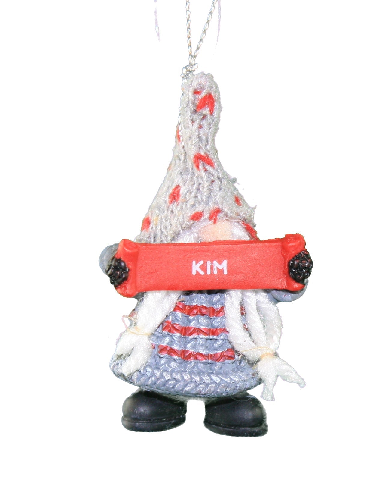 Personalized Gnome Ornament (Letters J-P) - Luke