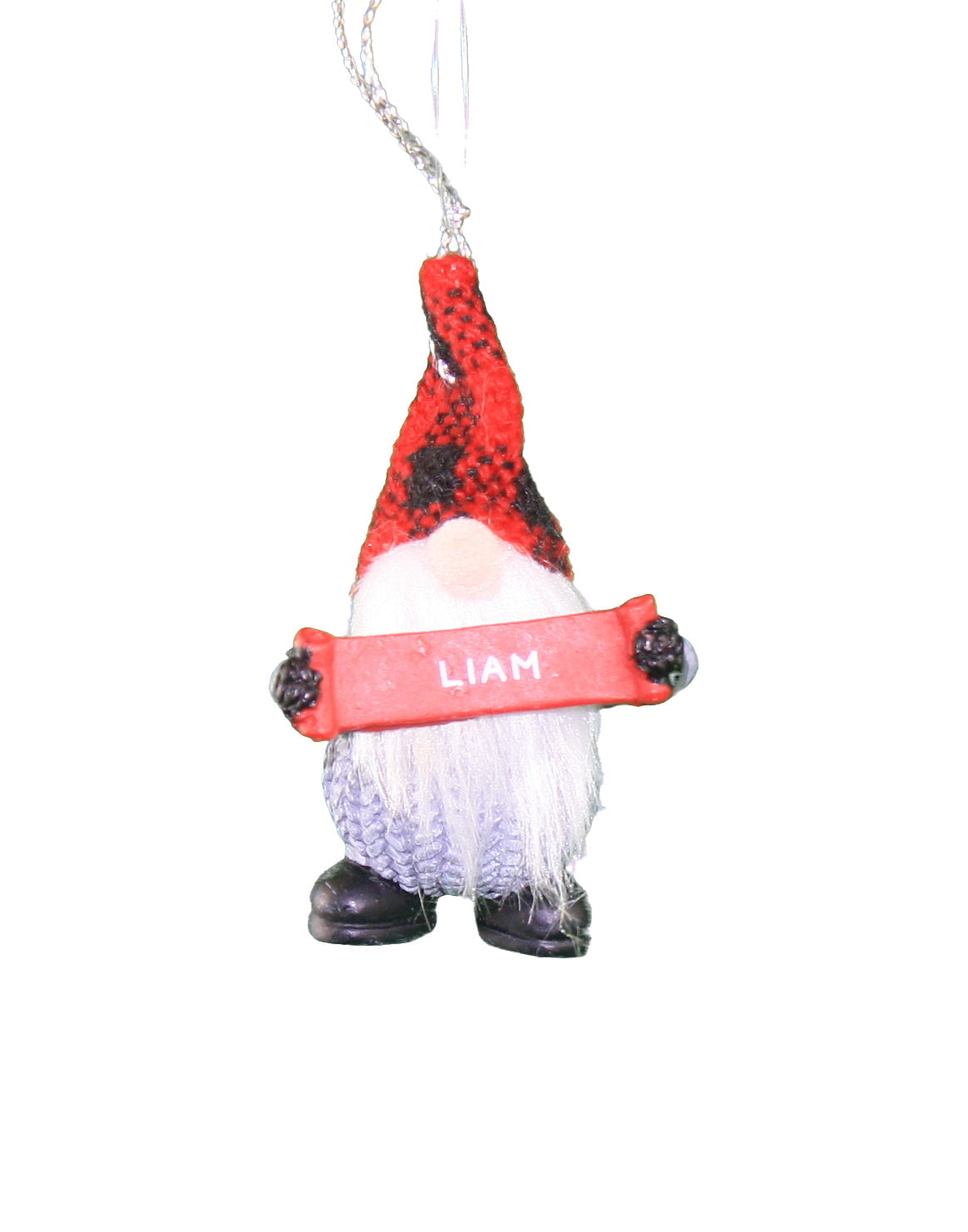 Personalized Gnome Ornament (Letters J-P) - Luke