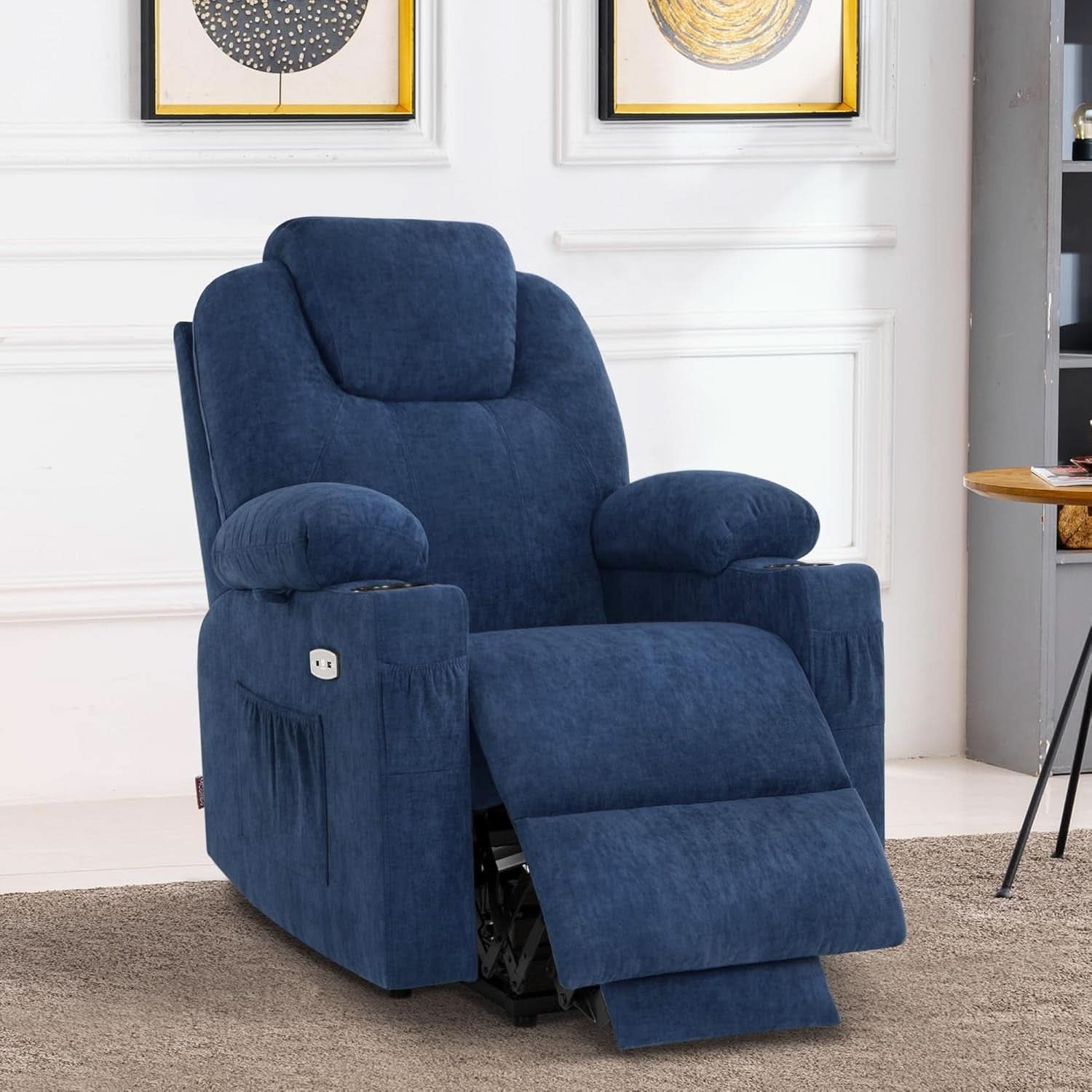 Petite Power Lift Recliner With Massage And Heat USB Ports