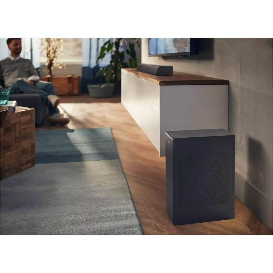 Philips 2.1 Bluetooth Sound Bar Speaker - 260 W RMS - Black