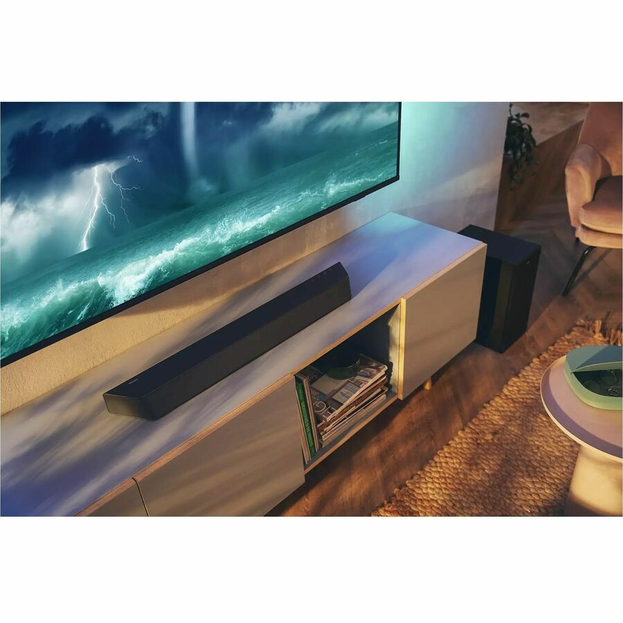 Philips 3.1 Bluetooth Sound Bar Speaker - 310 W RMS - Black