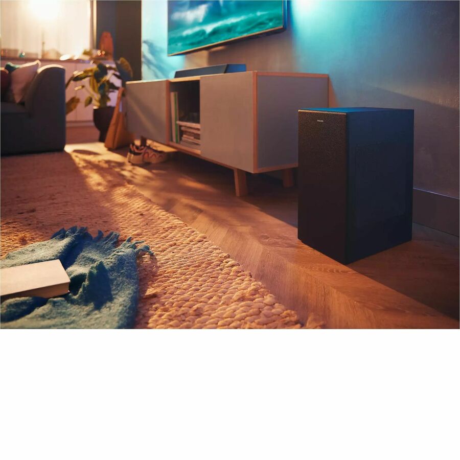 Philips 3.1 Bluetooth Sound Bar Speaker - 310 W RMS - Black