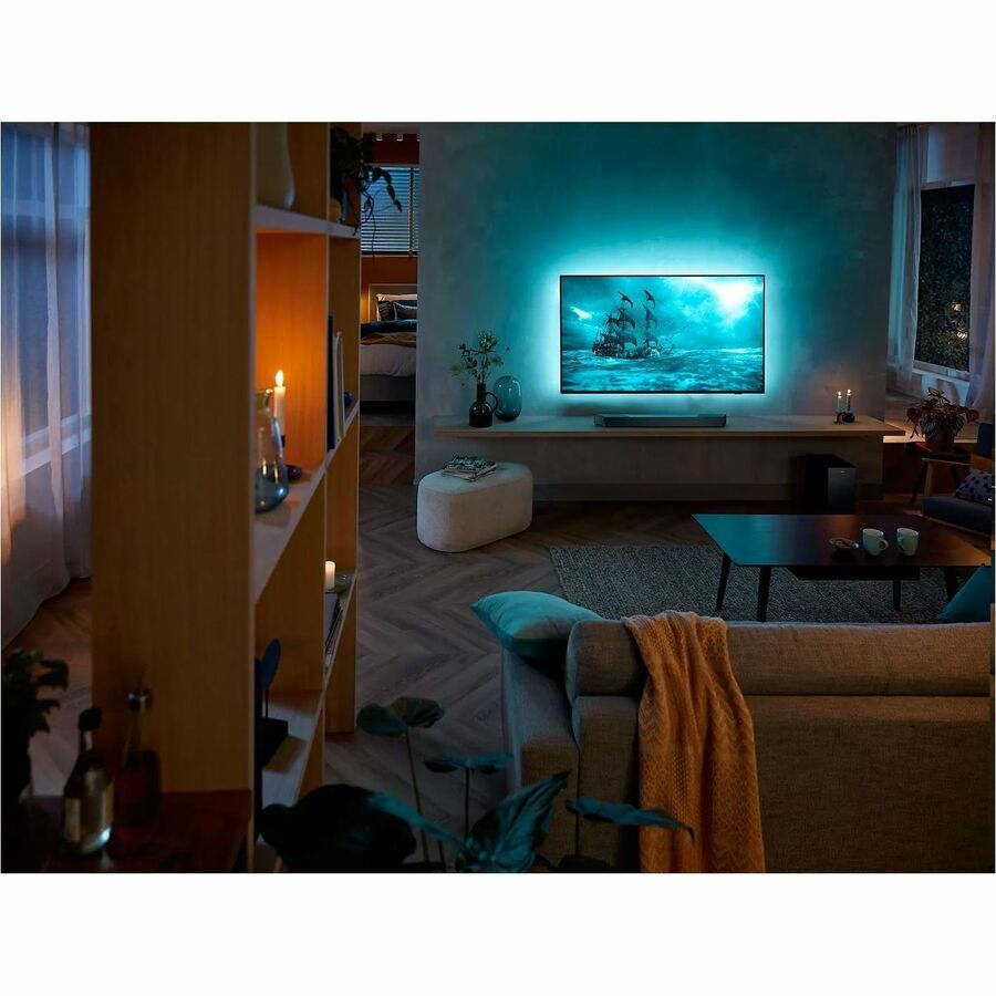 Philips 3.1.2 Bluetooth Sound Bar Speaker - 360 W RMS - Alexa Supported - Black