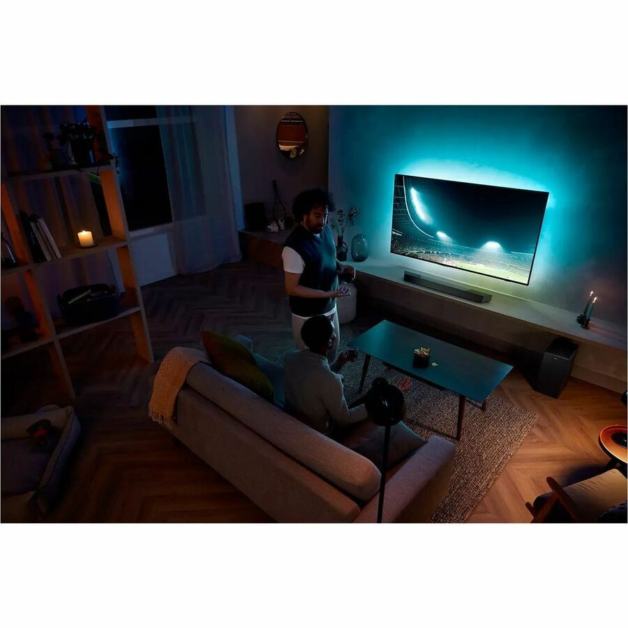 Philips 3.1.2 Bluetooth Sound Bar Speaker - 360 W RMS - Alexa Supported - Black