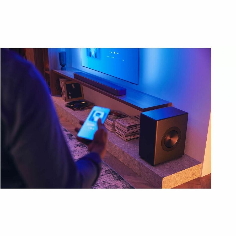 Philips Fidelio TAFW1 Subwoofer System - 210 W RMS - Black