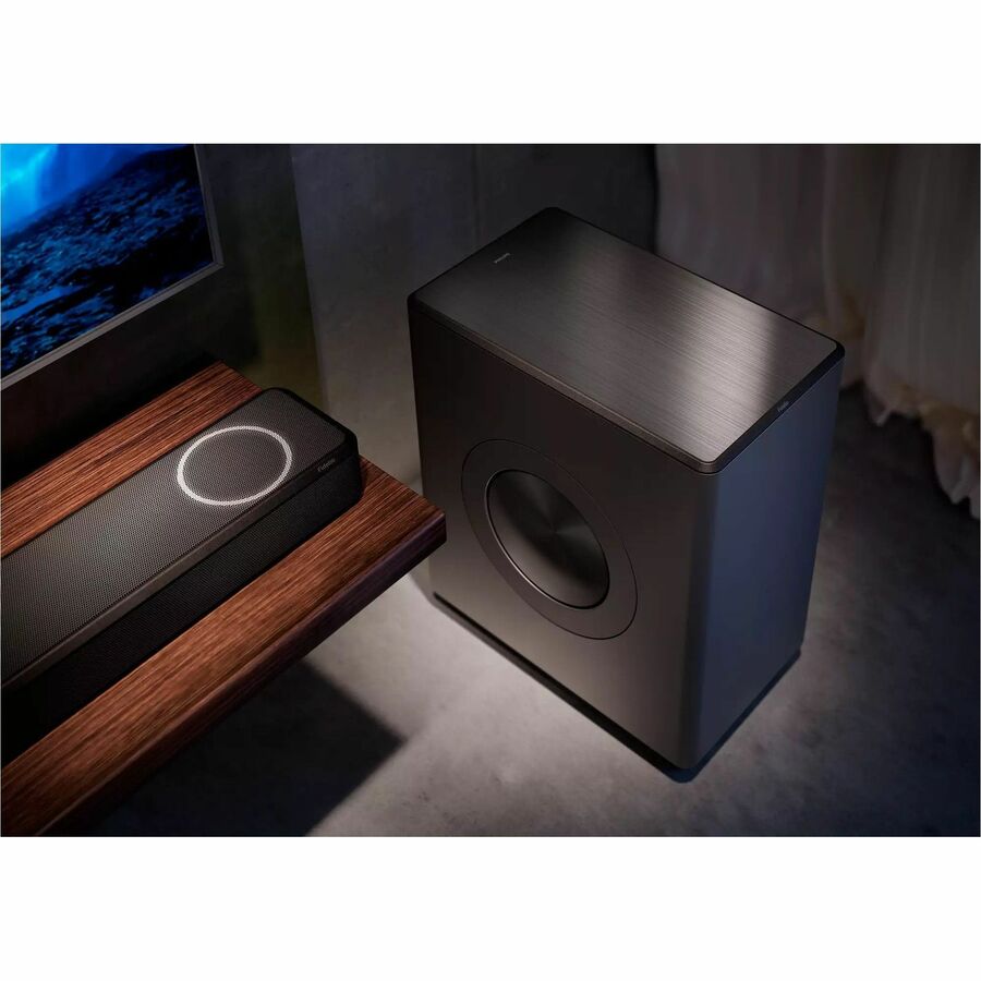 Philips Fidelio TAFW1 Subwoofer System - 210 W RMS - Black