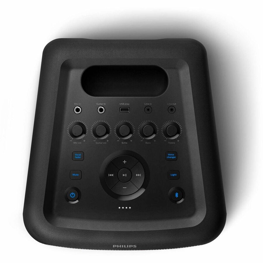 Philips Portable Bluetooth Speaker System - 40 W RMS - Black