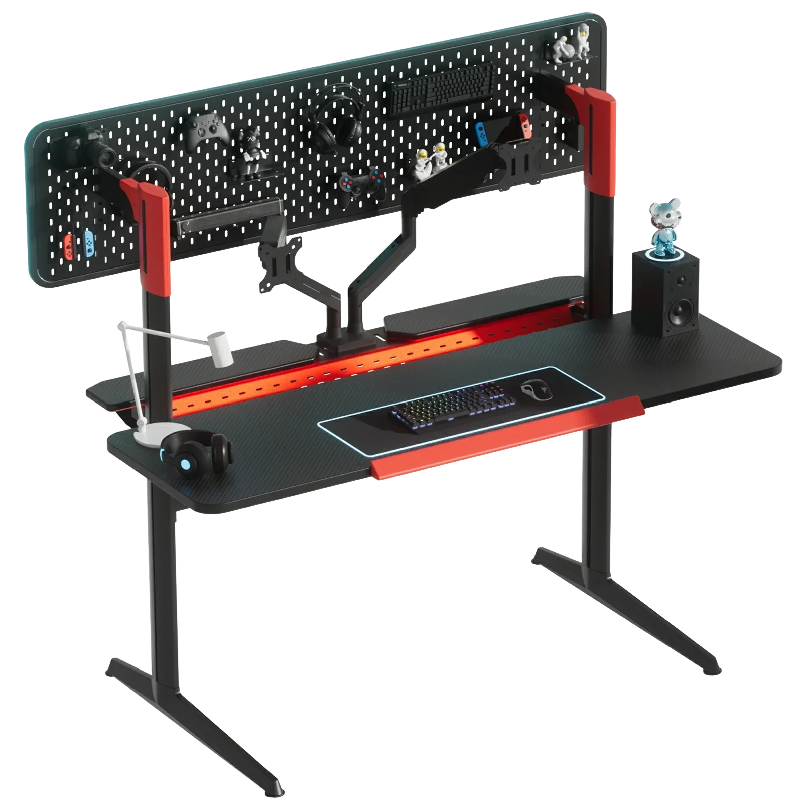 Pillars Series Gaming Pegboard Desk GTP-430