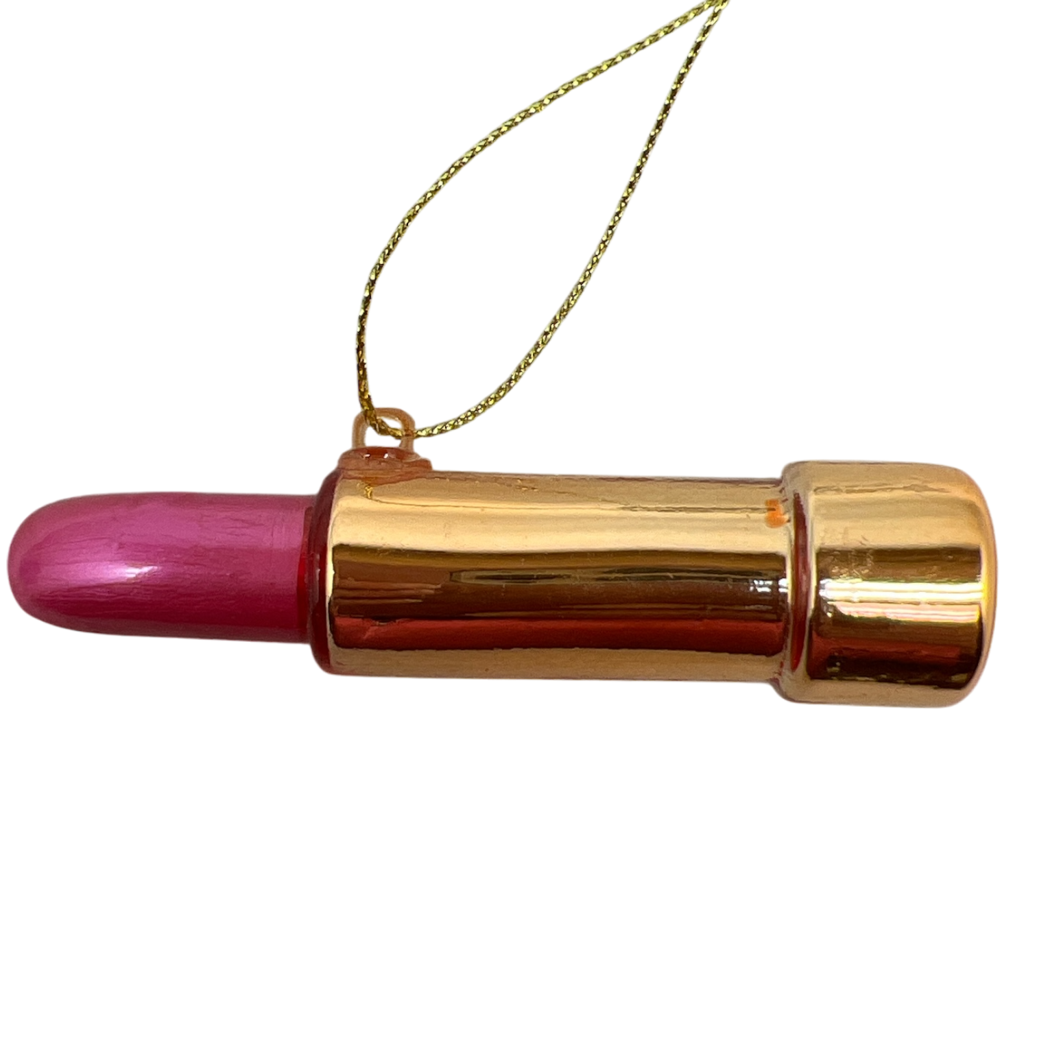 Pink Lipstick Ornament
