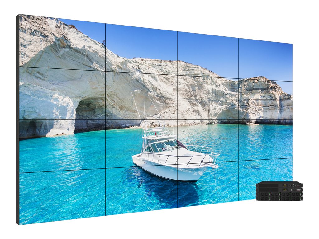 Planar Clarity Matrix G3 Complete LX55M-L 4x4 - LED-backlit LCD video wall - commercial use - 8K - 7680 x 4320 218.8 - 16 x 55" 998-1883-02