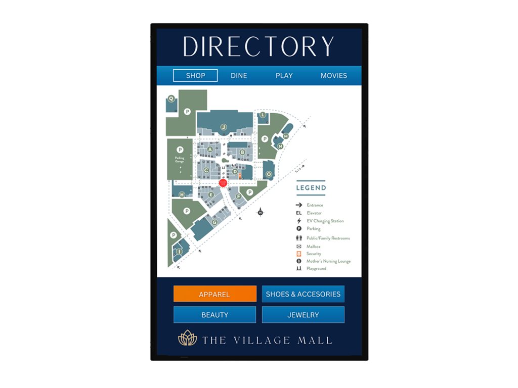 Planar SLP50-T - 50 Diagonal Class Simplicity P Series LED-backlit LCD display - interactive digital signage - with touchscreen 998-3932-00