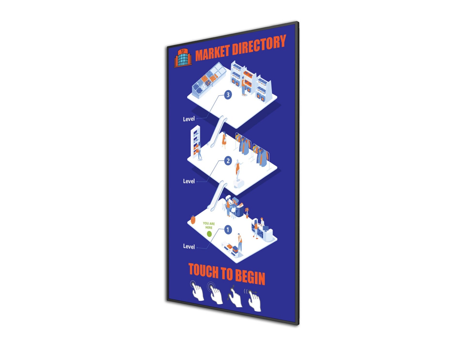 Planar Simplicity M Series SLM502-T 50" 4K LED Display for Professionals