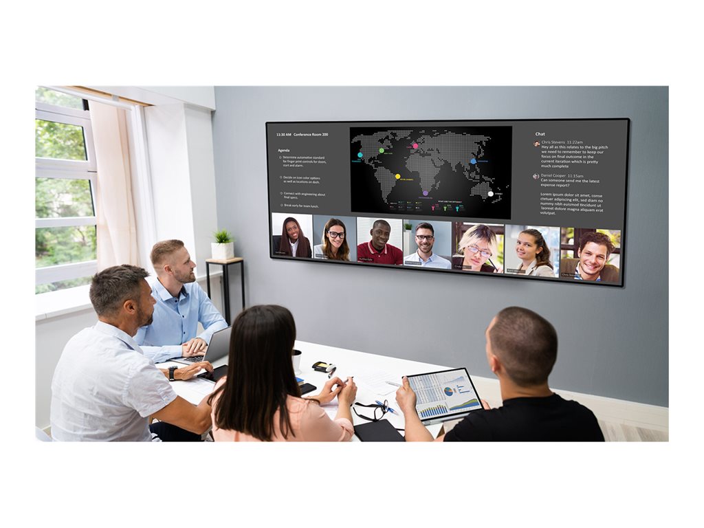 Planar URW105 - 105 Diagonal Class UltraRes W Series LED-backlit LCD display - digital signage - 5K UHD (2160p) 5120 x 2160 - 998-3424-01