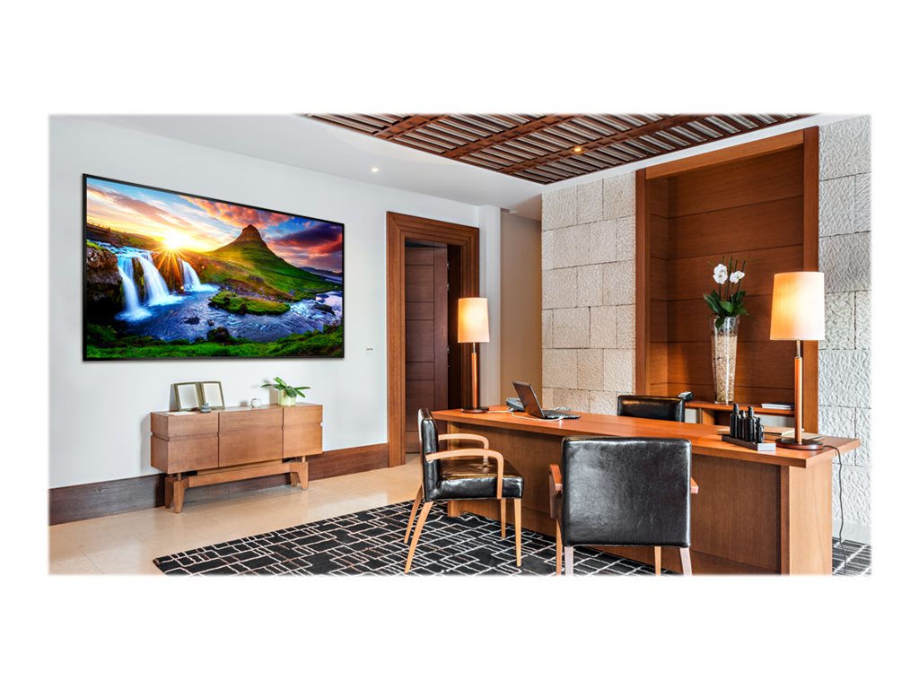 Planar URX85-ERO-T - 85 Diagonal Class UltraRes X Series LED-backlit LCD display - interactive digital signage - with